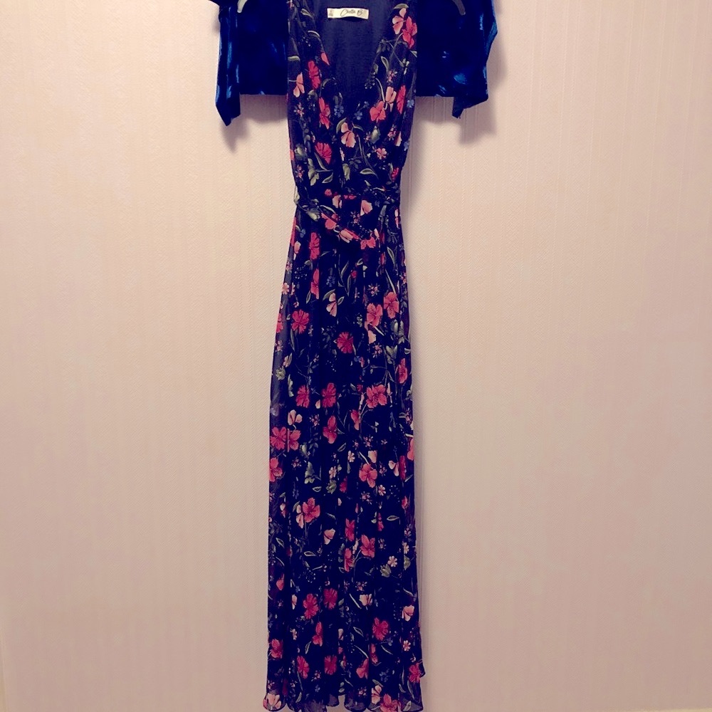 Chetta B Maxi Floral Dress - Picture 2 of 7